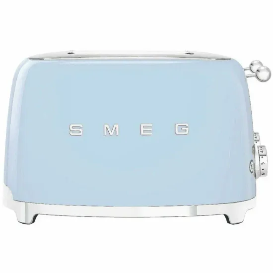 Тостер SMEG TSF03PBEU, пастельный голубой