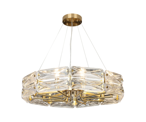 07598-80,36 Люстра Тира латунь d80