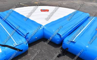 Коммерческий аквапарк на воде «Улыбка моря» 37×32×4 м