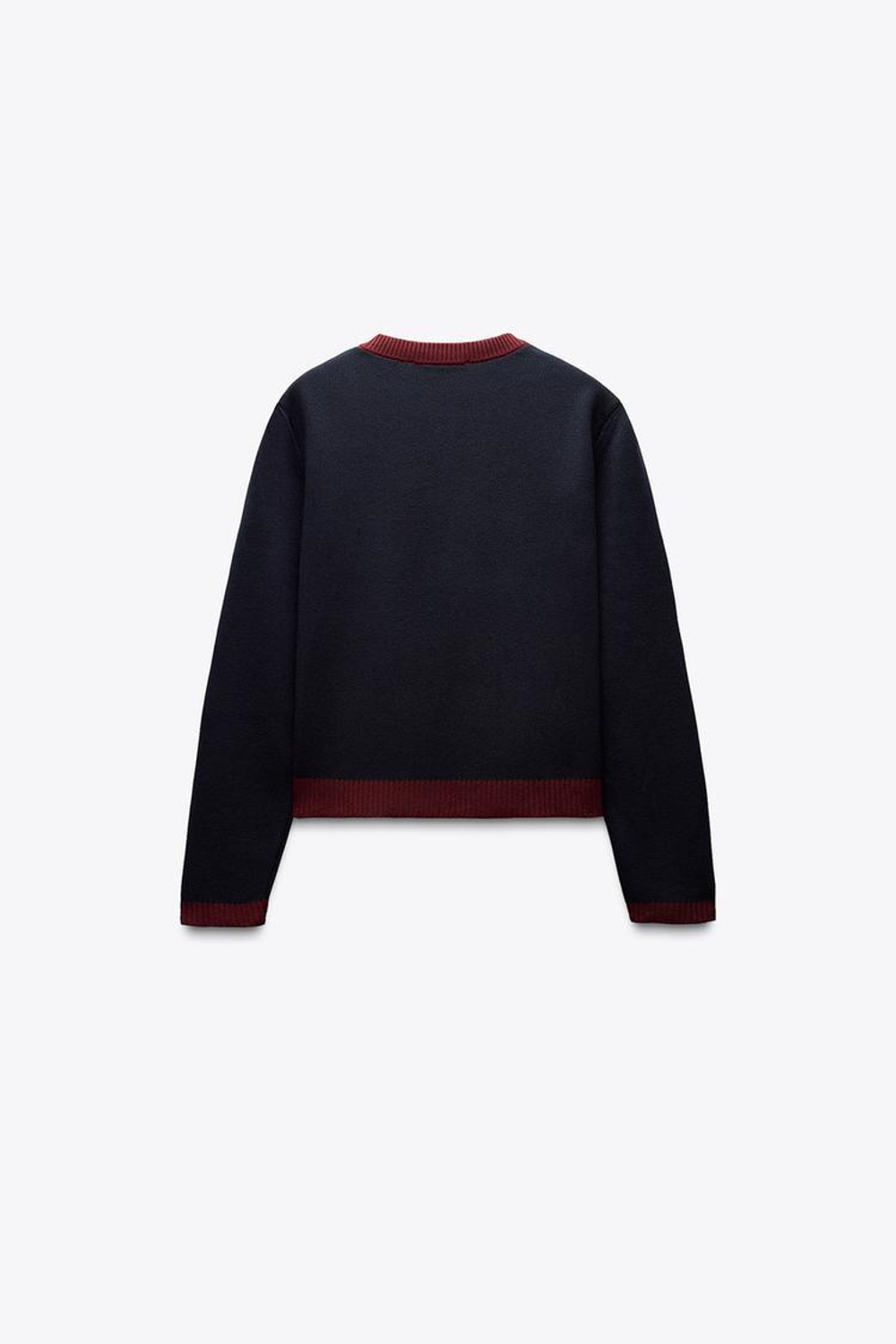 ZARA КАРДИГАН С ЗОЛОТИСТЫМИ ПУГОВИЦАМИ, МОРСКОЙ/ТЕМНО-СИНИЙ