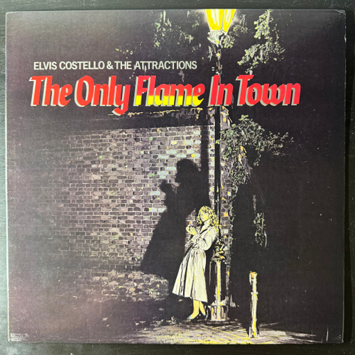 Elvis Costello & The Attractions ‎– The Only Flame In Town (США 1984г.) EP