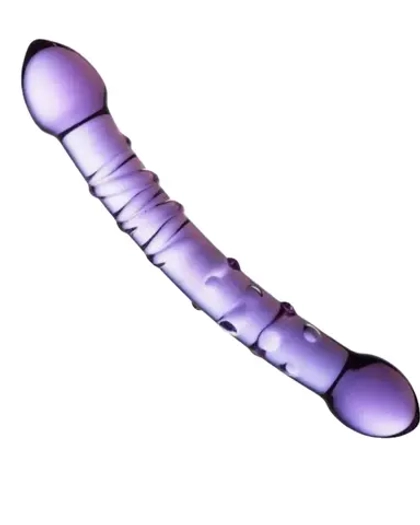 Стеклянный двухсторонний стимулятор Джага-Джага