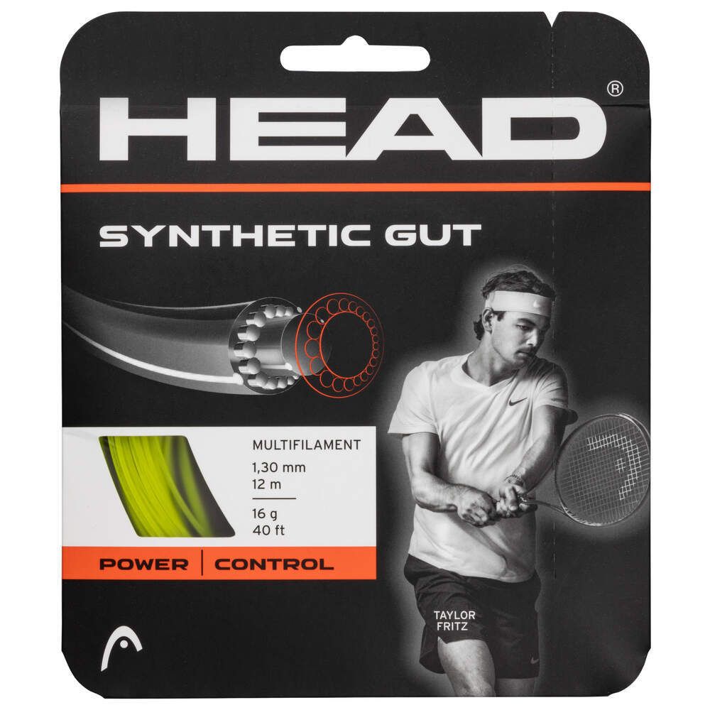 Теннисные струны Head Synthetic Gut (12m) - желтый