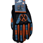 Перчатки рабочие SENIX с защитой от ударов, размер L   AEPA-0004