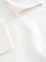 Лонгслив с воротником для девчоки Next E13-661, Кремовый