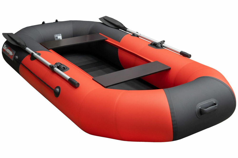Таймень NX 270 красный-черный (лодка ПВХ)