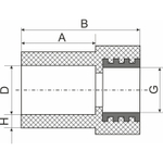 Муфта комб. вн 32х3/4'' EVER® plast  СЕРЫЙ (Россия)