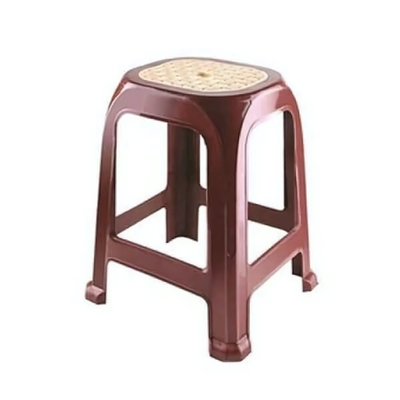 Табурет "Симпатия" большой, темно-коричневый/бежевый РП-311