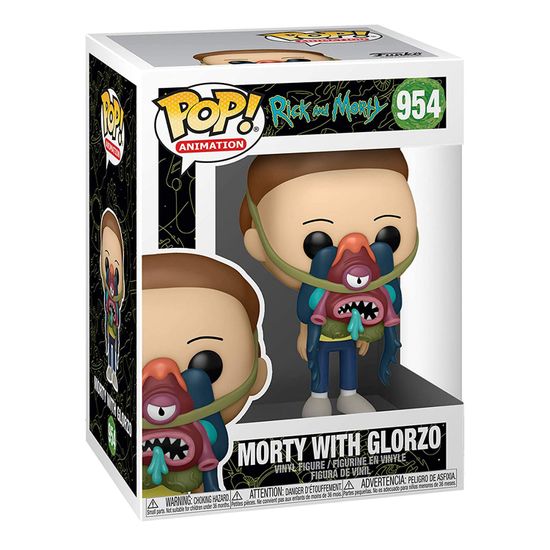Фигурка Funko POP! Animation Rick & Morty Morty w/ Glorzo (954) 55248
