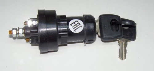 Замок зажигания /Г-53, УАЗ, ПАЗ/ (пласт. корпус) (Автоарматура)