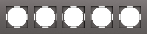 Рамка 5-я, матовый титан, серия A07
