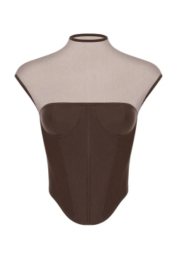 Корсет из сетки