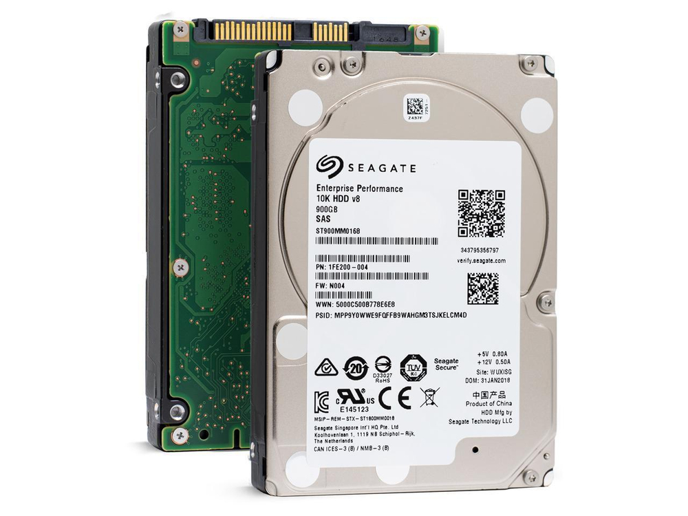Жесткий диск Seagate 900Gb Seagate Enterprise Performance 10K.8 ST900MM0168 SAS 2.0, 10000 rpm, 128mb, 2.5"