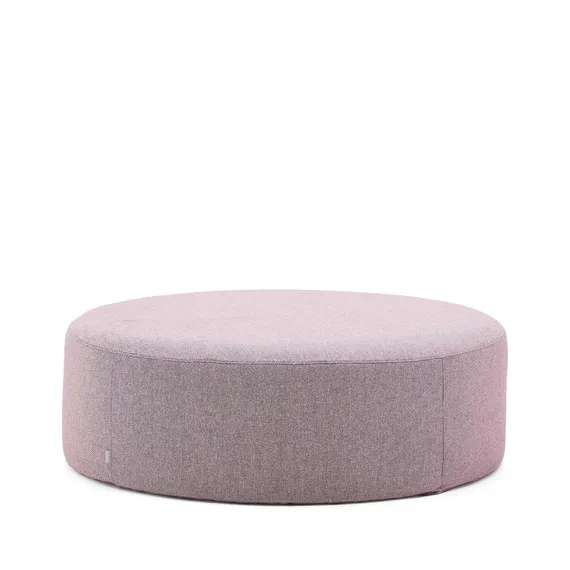 Пуф Kaeli фиолетовый со съемным чехлом Ø120 см
