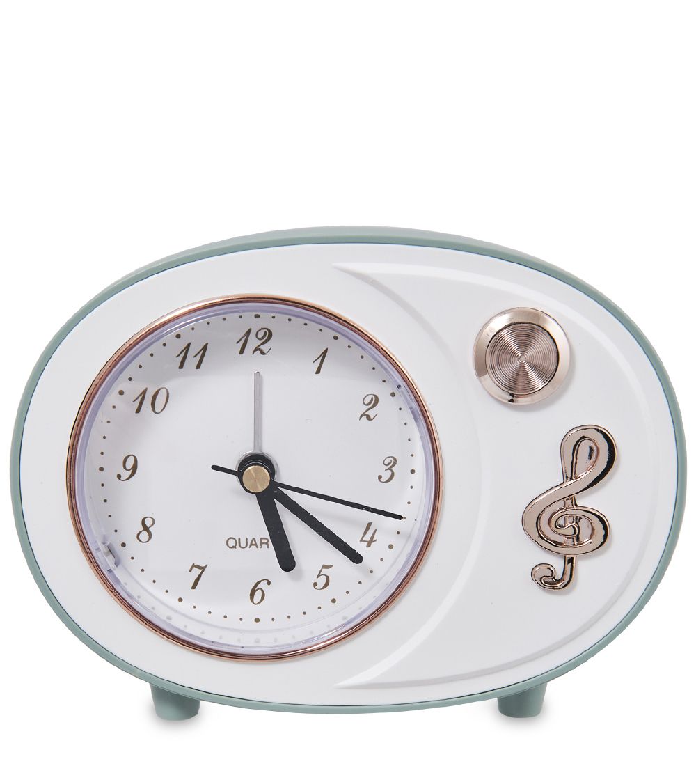 GAEM Art CL-28/1 Будильник «Скрипичный ключ» голубой