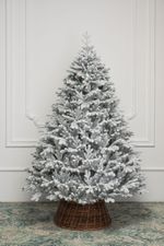 Заснеженная елка «Швейцарская» (Литая хвоя) от 1.8 м до 3 м