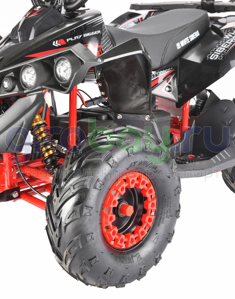 Электроквадроцикл WHITE SIBERIA SNEG R 1500w (48V/12Ah 0.15) 0.2 фото 15 фото №17