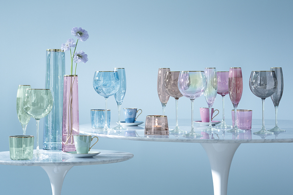 Ваза sorbet, 37,5 см, зеленая