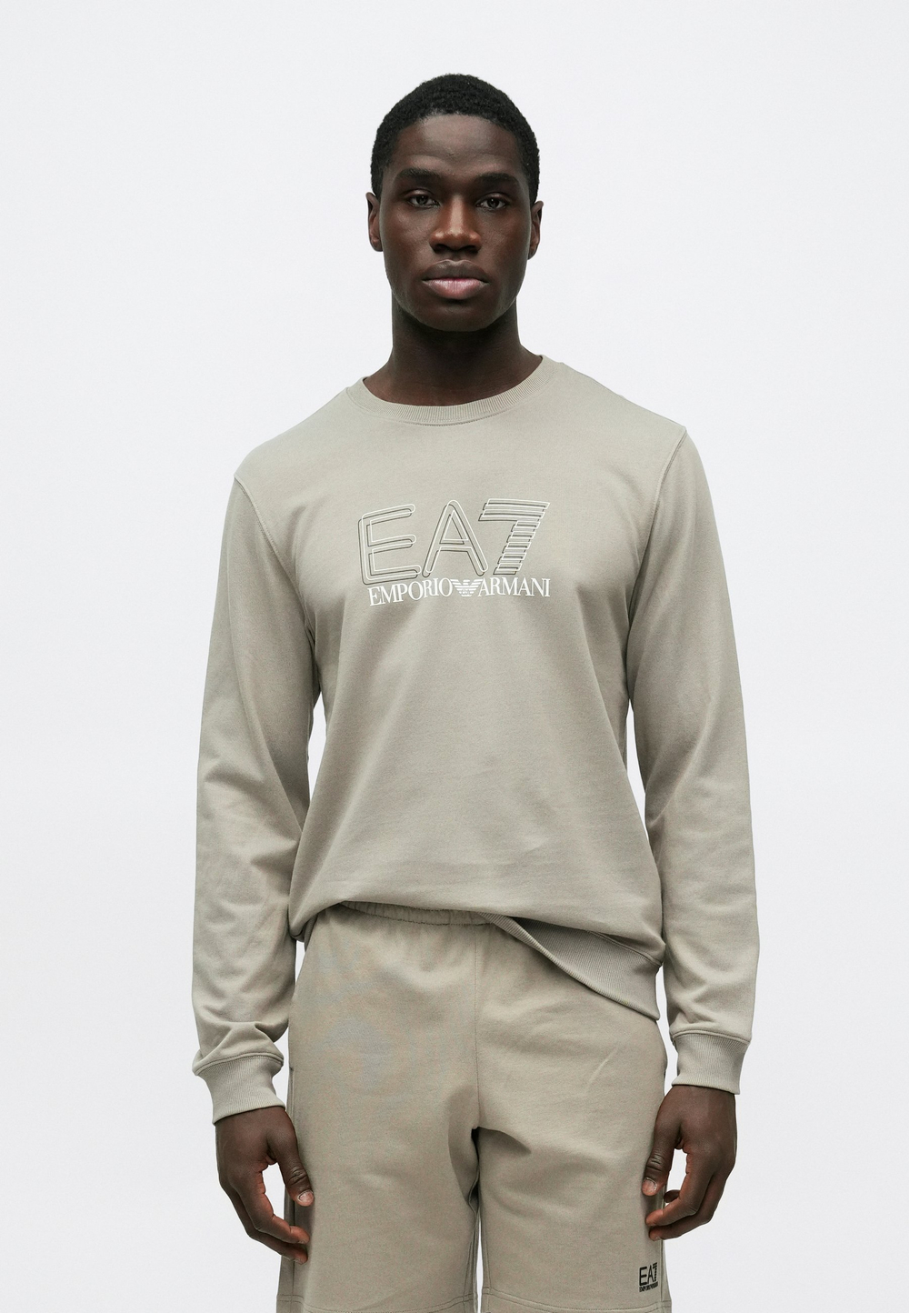 EA7 Emporio Armani UNISEX - Толстовка - жареный кешью/песок