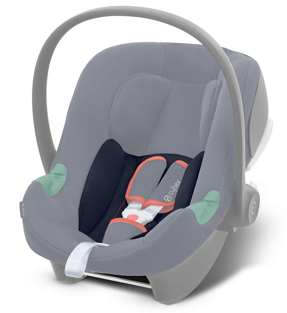 Коляска Carrello Vector CRL-6550 и автокресло Cybex Aton B2 Bay Blue 3 в 1 Seashell Beige