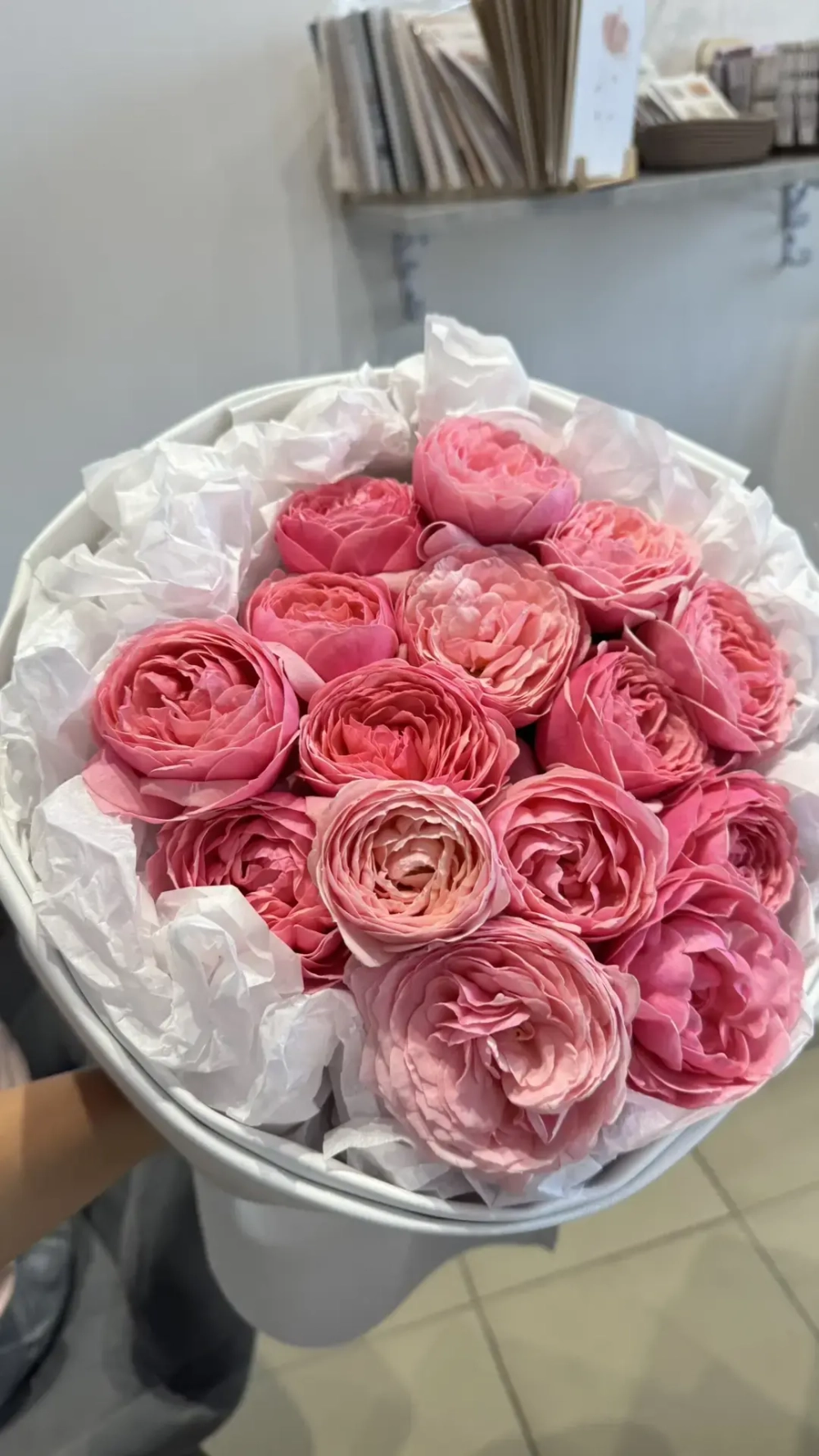 Букет из розочек