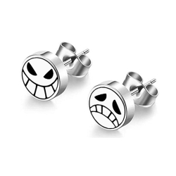 Серьги "One Piece / Ван пис / Большой куш" (круглые гвоздики)