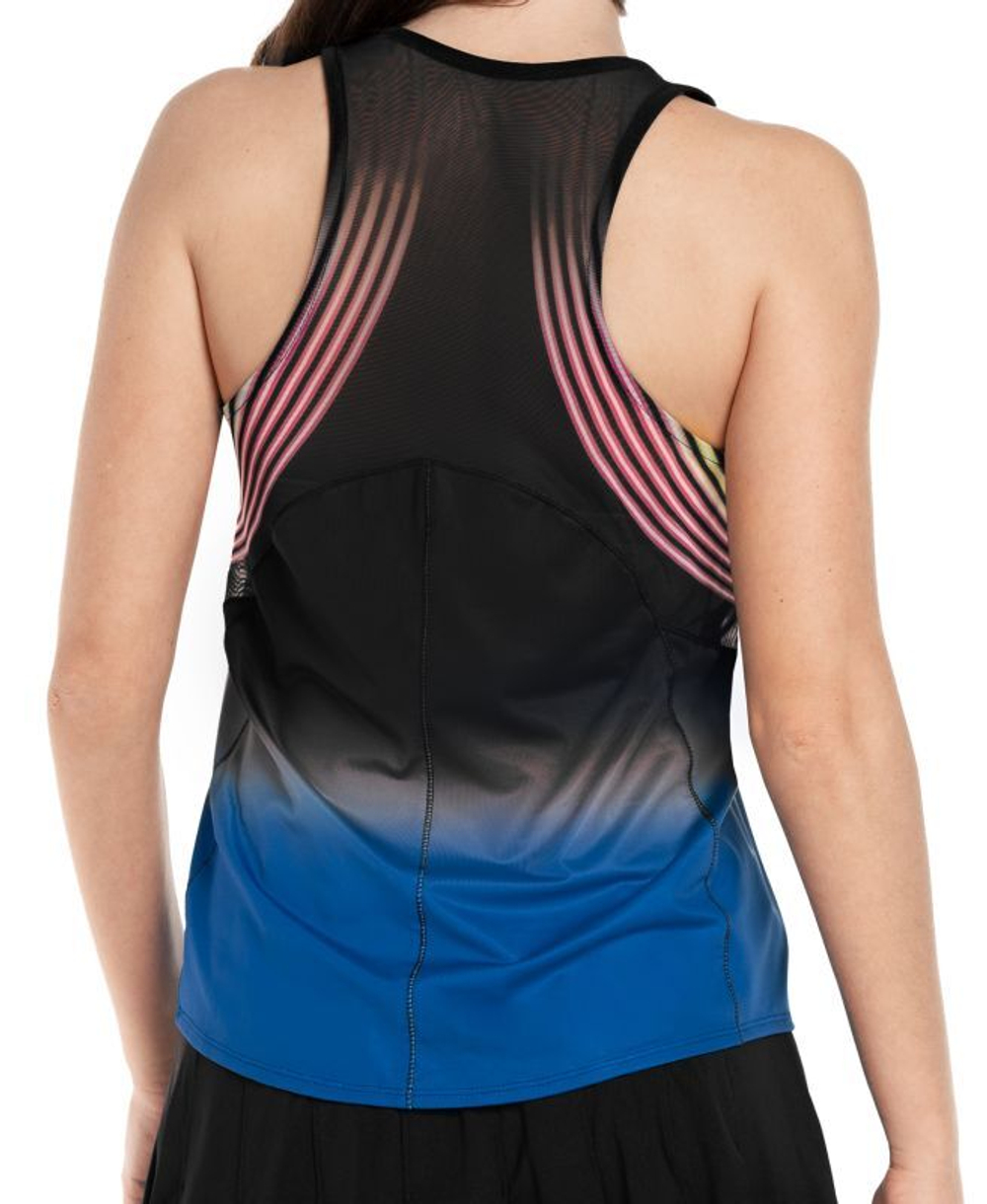 Топ теннисный Lucky in Love Neon Lights Glow Up Tank - electric blue