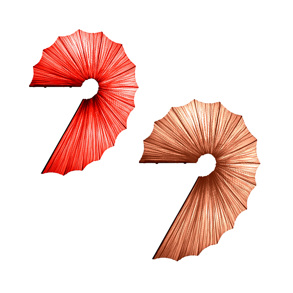 Table design lamp Same Same & Shelf Lamp by Aqua Creations Studio