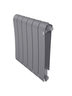 Радиатор биметаллический Royal Thermo Infinity 500 Silver Satin VR80 - 6 секц.