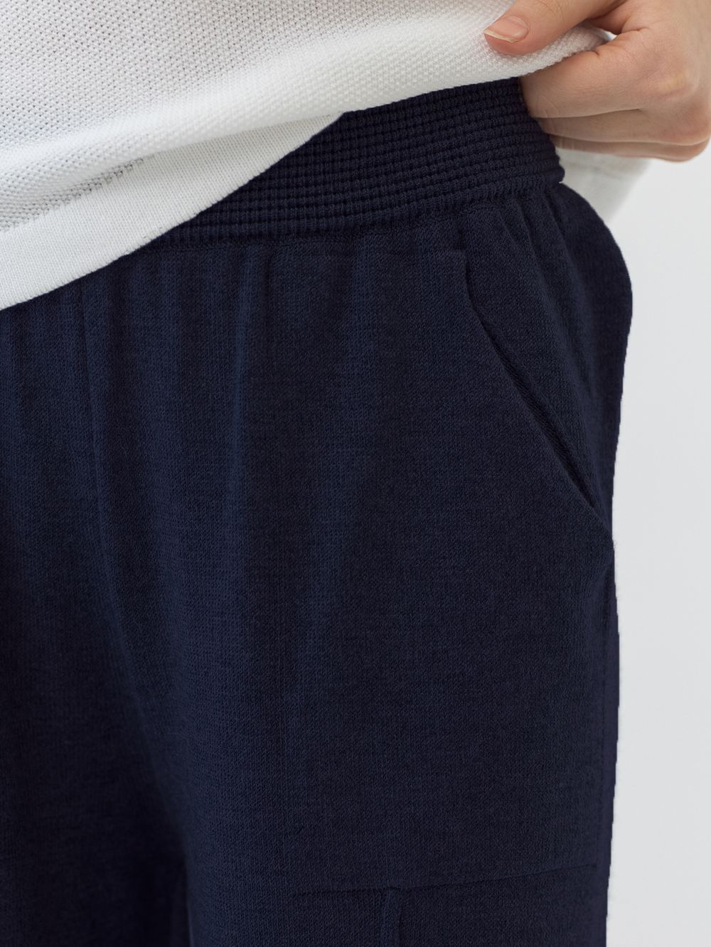 Брюки темно-синие для девочки арт. АТ691