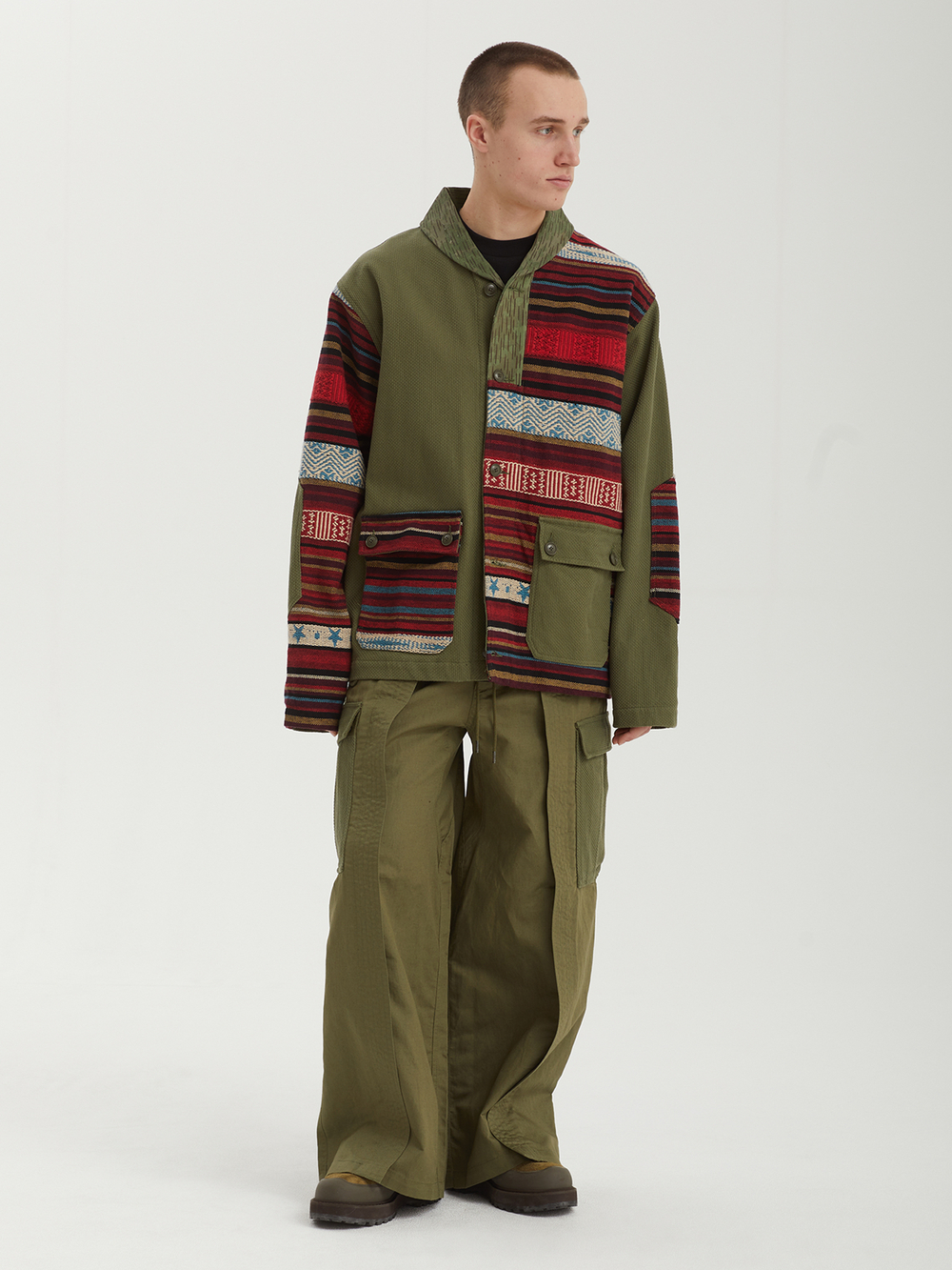 Мужские Брюки Hemp Hakama Cargo Track