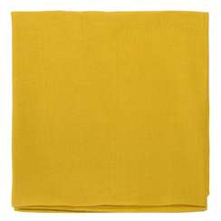 Скатерть из стираного льна горчичного цвета Essential, 150х250 см