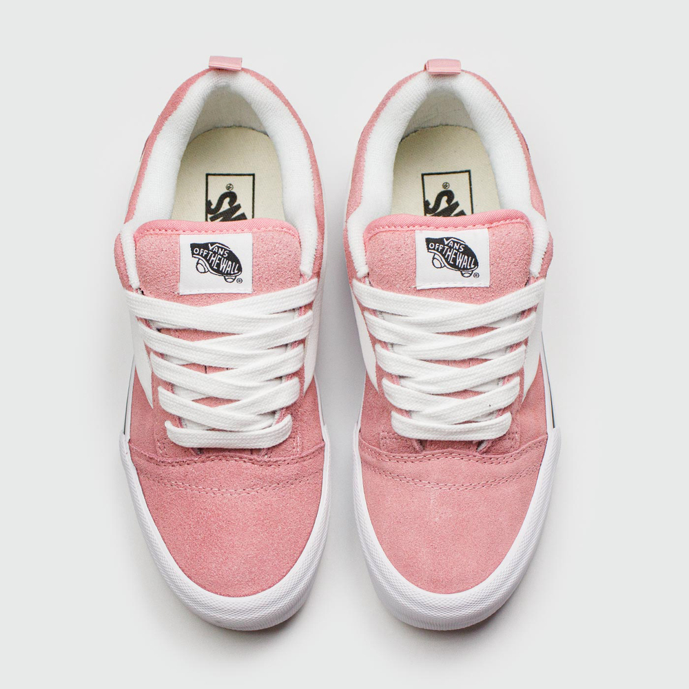 Кеды Vans Knu Skool Pink / White Wmns