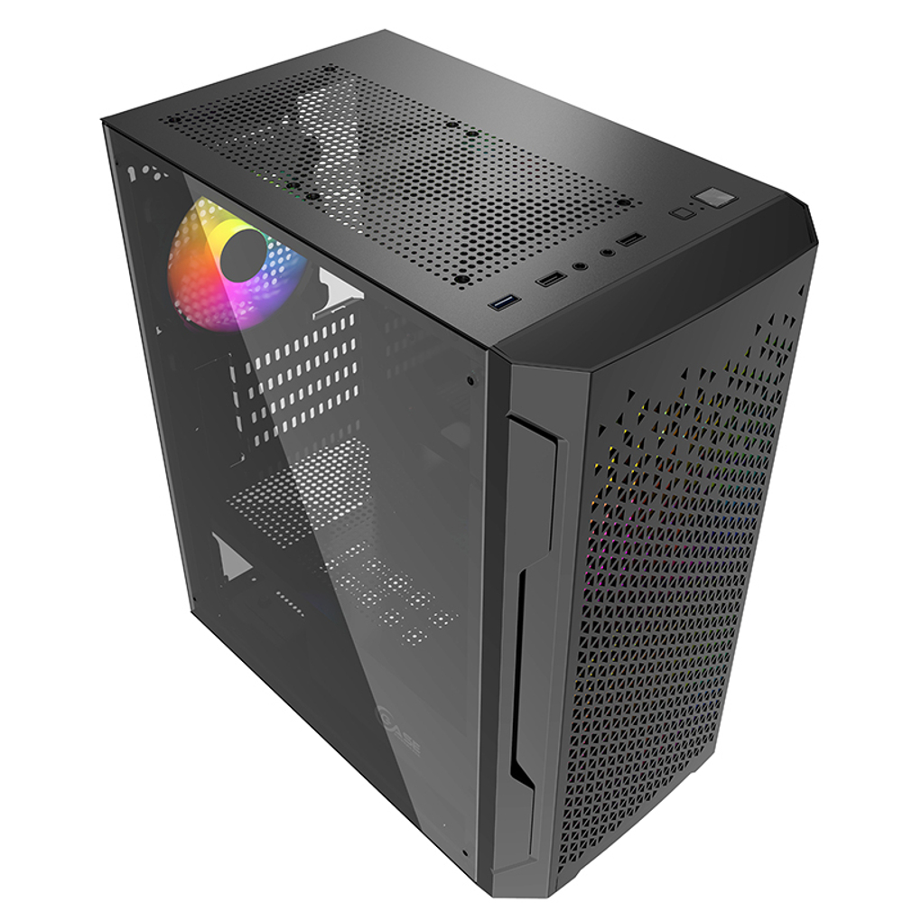 Корпус mATX Powercase Mistral Micro Z3B Mesh LED