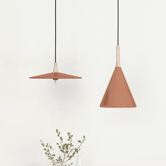 Светильник подвесной mango kart, D25х42 см, коричневый