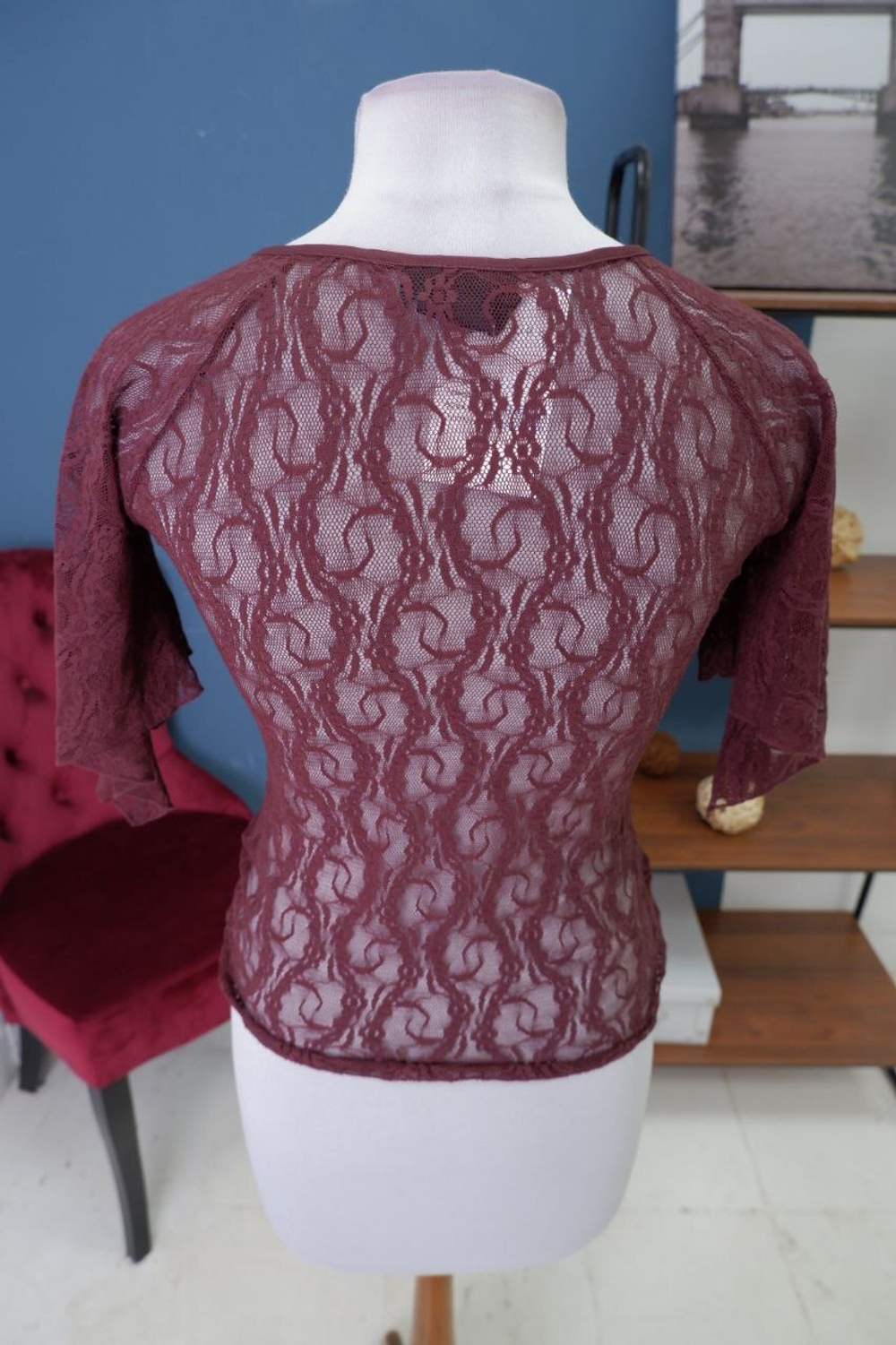 Блуза Hennes ажурная 42 размер