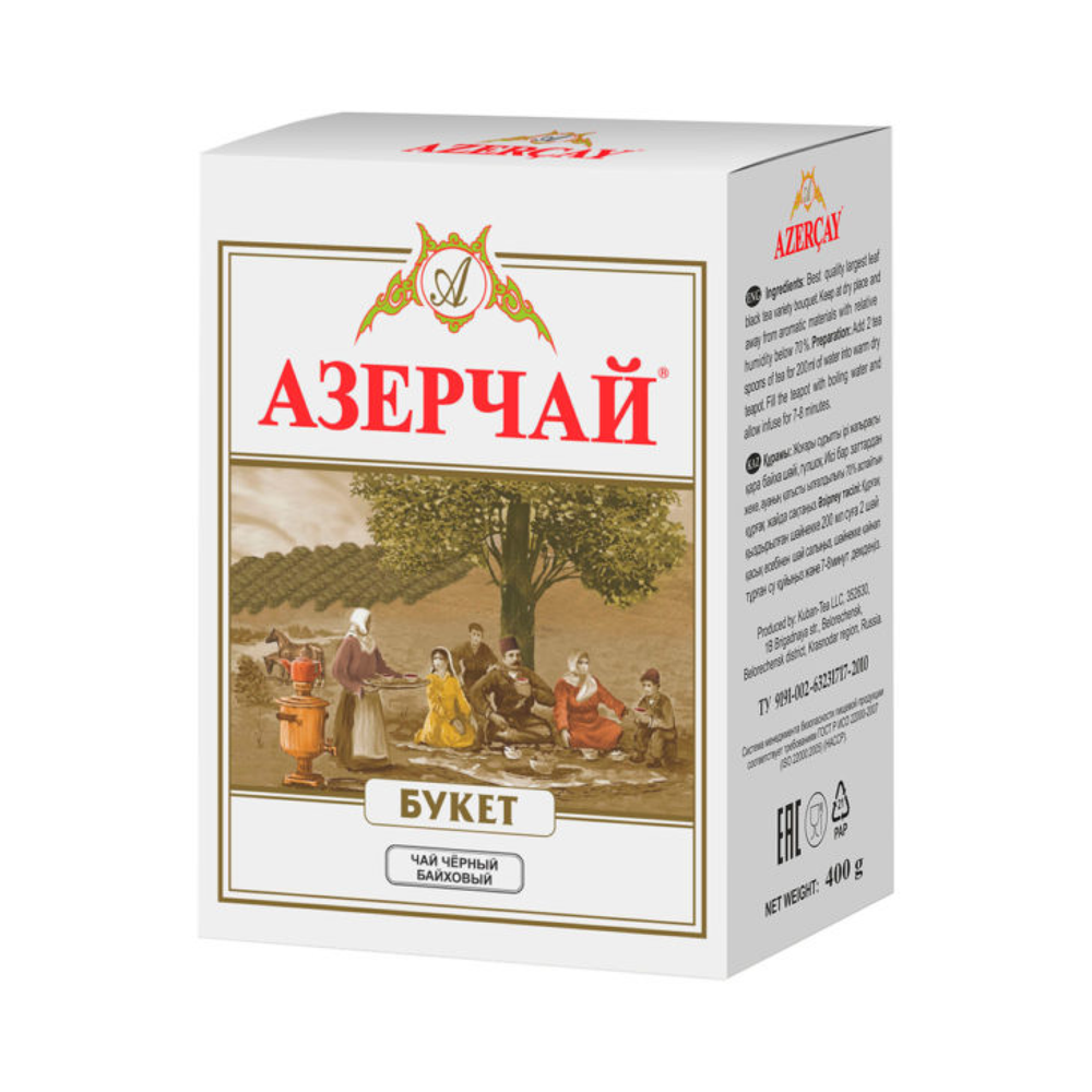 Чай черный Азерчай Букет, 400 г