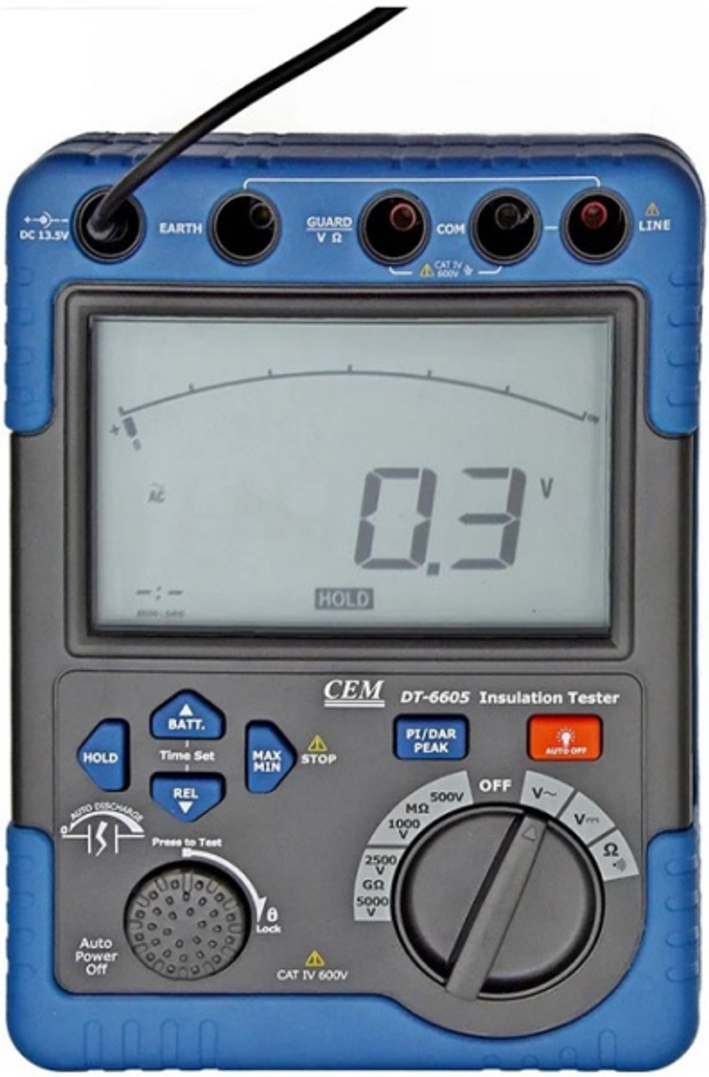 Мегаомметр CEM DT-6605