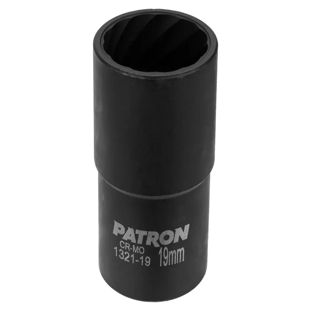 Головка ударная двухсторонняя 1/2'', 19мм (6/12гр.) PATRON P-1321-19