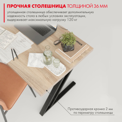 Письменный стол в стиле Loft Зум