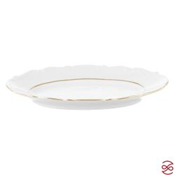 Блюдо овальное плоское 22 см Repast Классика