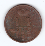 1 копейка 1854 года F