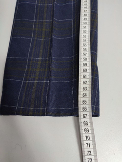 Брюки шерстяные в клетку 44 размер