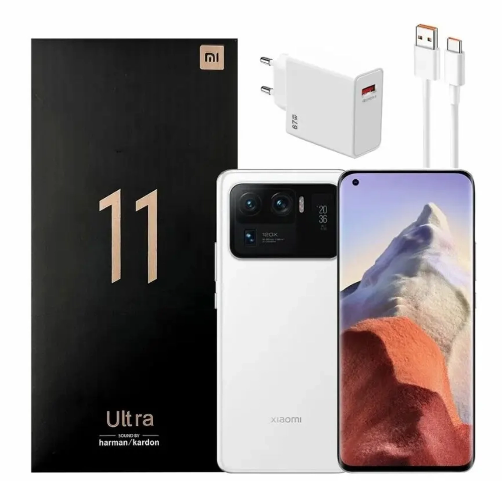 Смартфон Xiaomi Mi 11 Ultra 12/512 GB Global Version Ceramic Black