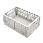 Ящик складной stocky l 334х250х155мм, 10,5л (светло-бежевый)