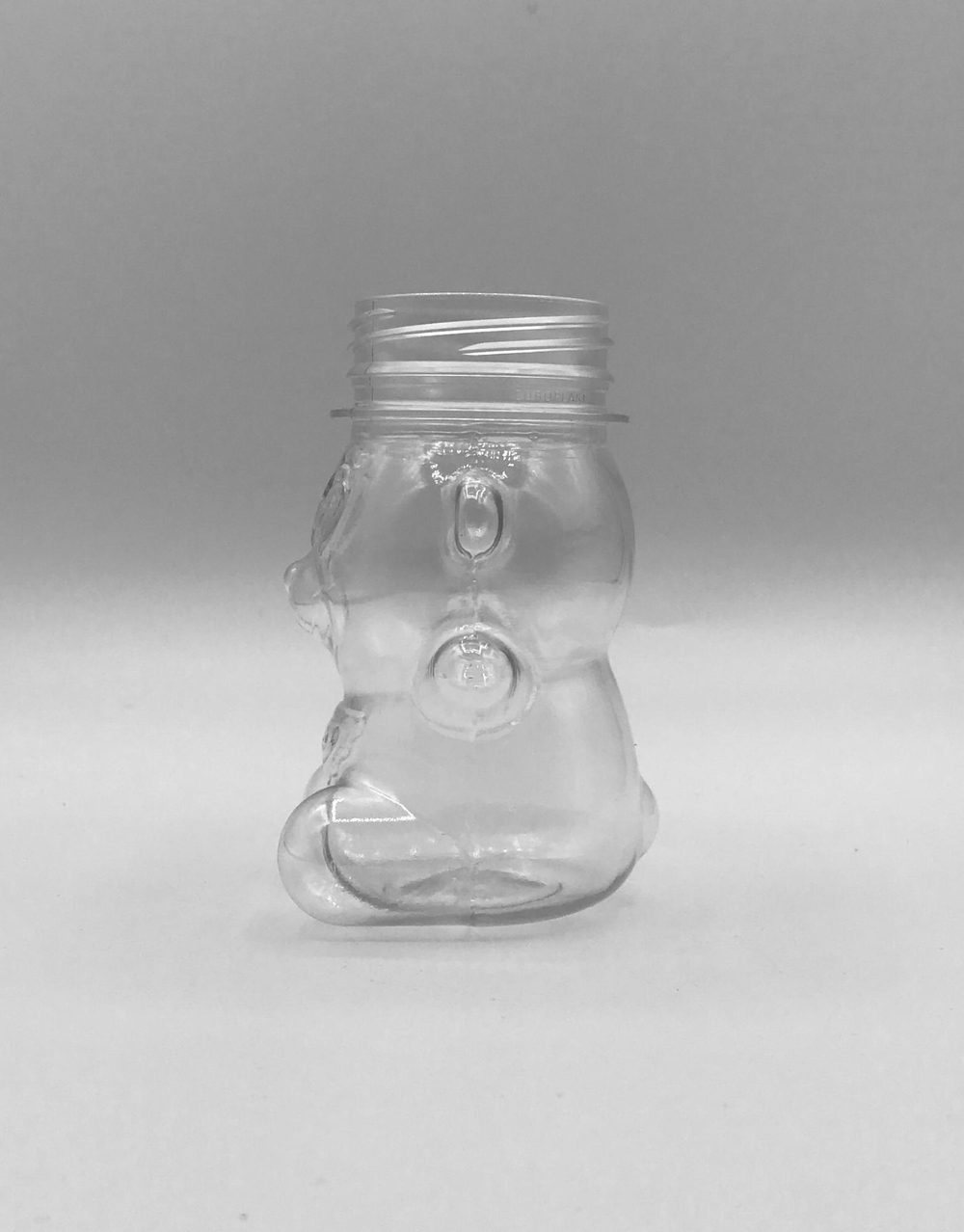 Банка 100 мл. "Медведь" (100 шт)+ черная крышка d 38