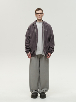 Zip-Up Sweatshirt Grey Excalibur