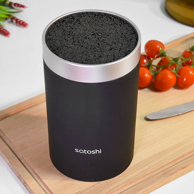 Подставка для ножей 18см d11см "Меко" SATOSHI