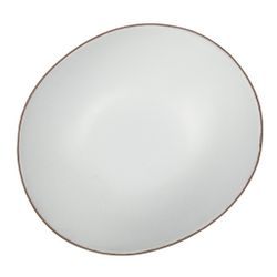 Салатник 800 мл 24*20,7 cм h8 cм White Matt New Brown Taiga P.L. [3]