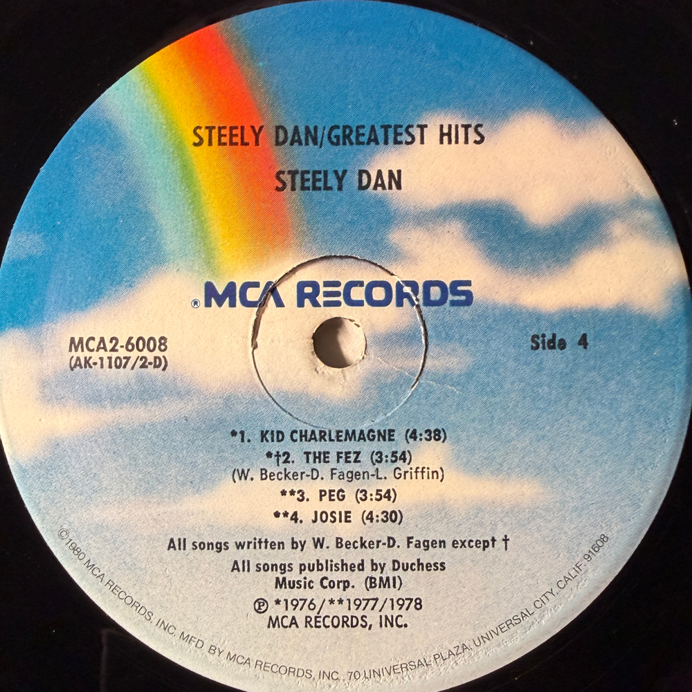 Steely Dan ‎– Greatest Hits 2LP (США)